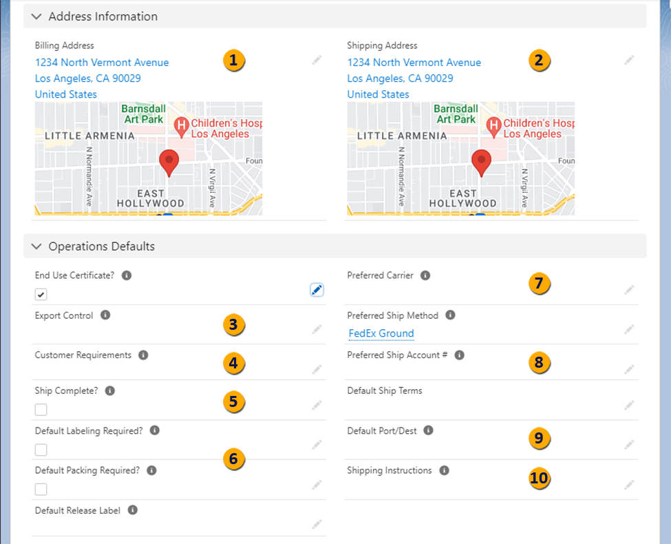 Creating and Maintaining Vendors and Customers