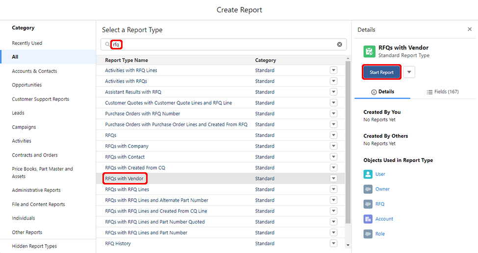 Working with Reports